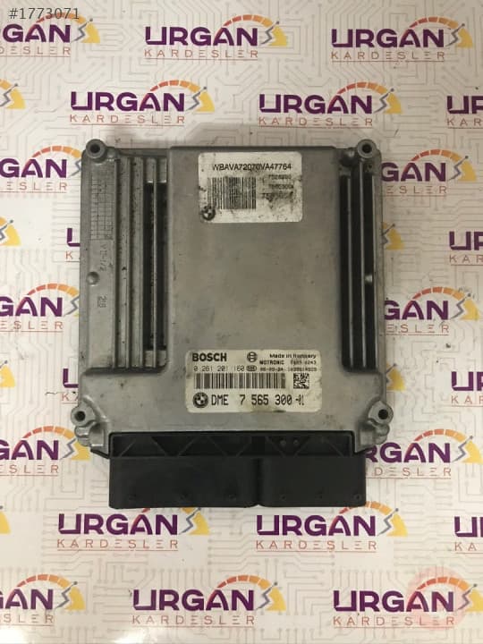 0261201160 DME 7565300-01 MEV17 BMW E90 MOTOR BEYNİ BOSCH