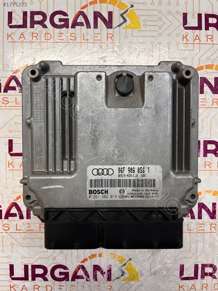 06F906056T 0261S02019 MED9.5.10 AUDİ A3 MOTOR BEYNİ BOSCH