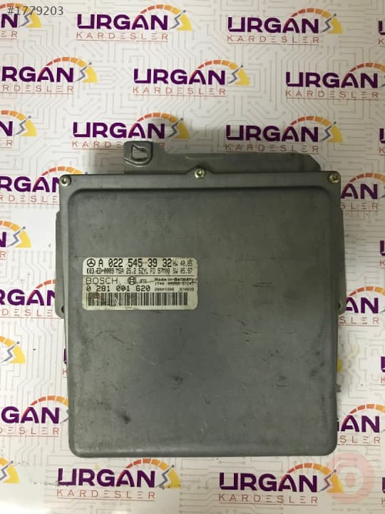 0281001620 A0025453932 MERCEDES W210 E290 MOTOR BEYNİ BOSCH