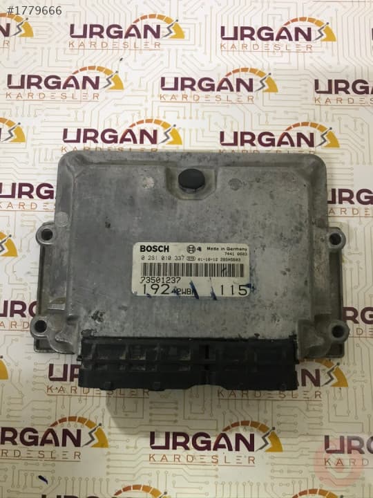 0281010337 73501237 EDC15C7 FİAT STİLO MOTOR BEYNİ ECU BOSCH