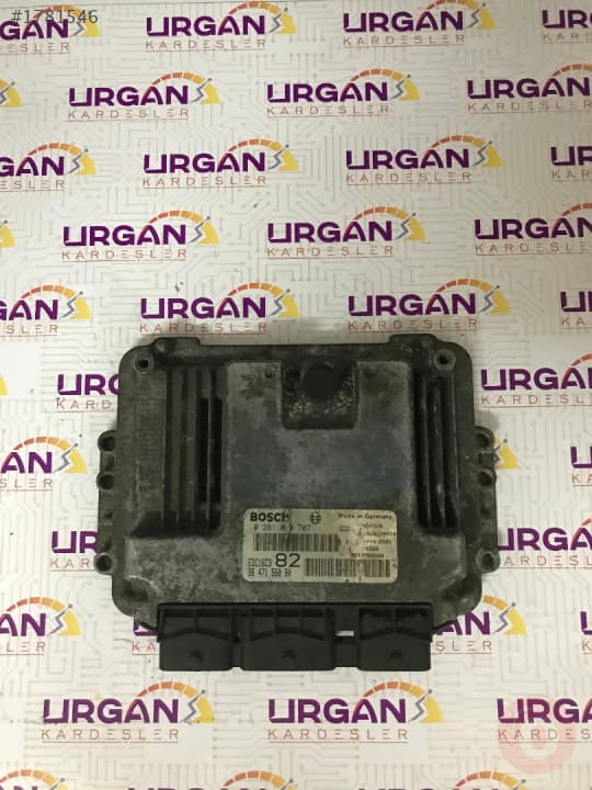 0281010707 9641758080 EDC16C3 PEUGEOT 206 MOTOR BEYNİ BOSCH