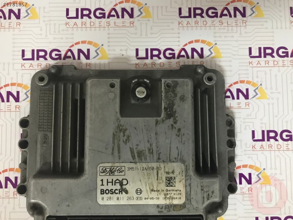 0281011263 3M51-12A650-MD FORD C-MAX MOTOR BEYNİ  BOSCH ECU