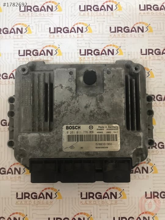 0281011776 8200391966 RENAULT MEGANE MOTOR BEYNİ BOSCH ECU