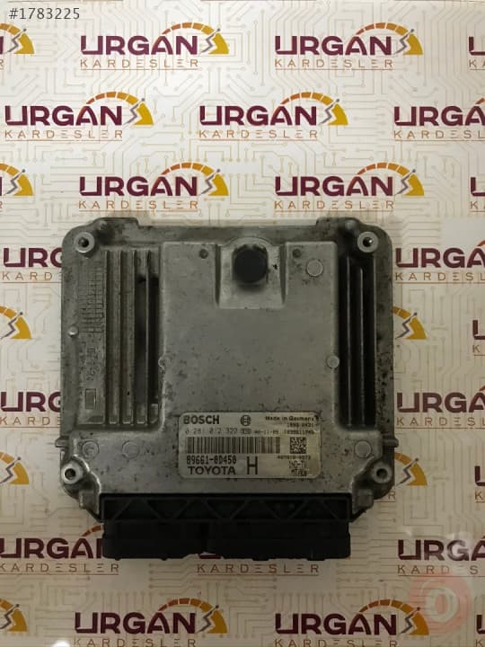 0281012322 89661-0D450  TOYOTA YARIS MOTOR BEYNİ EDC16C10 EC