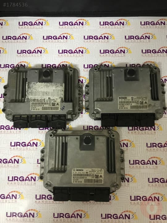 0281012523 9664843480 PEUGEOT 207 MOTOR BEYNİ   EDC16C34