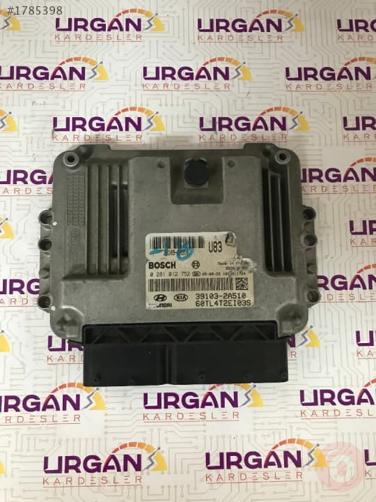 0281012752 39103-2A510 HYUNDAI GETZ MOTOR BEYNİ  EDC16C39