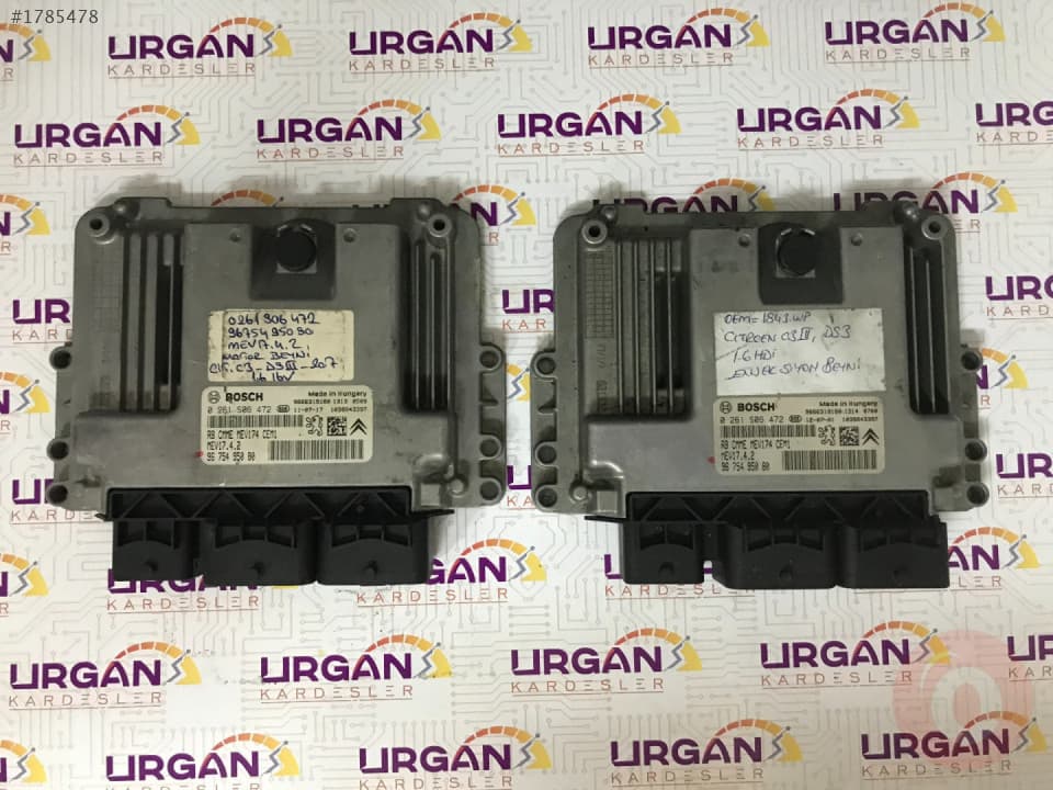 0261S06472 9675495080 MEV17.4 PEUGEOT 207 308 MOTOR BEYNİ