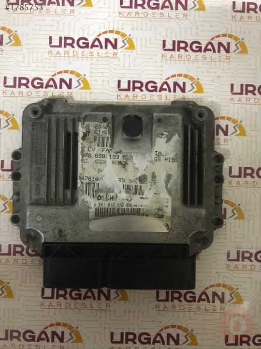 0281012862 55204761  FIAT STİLO MOTOR BEYNİ EDC16C39 ECU
