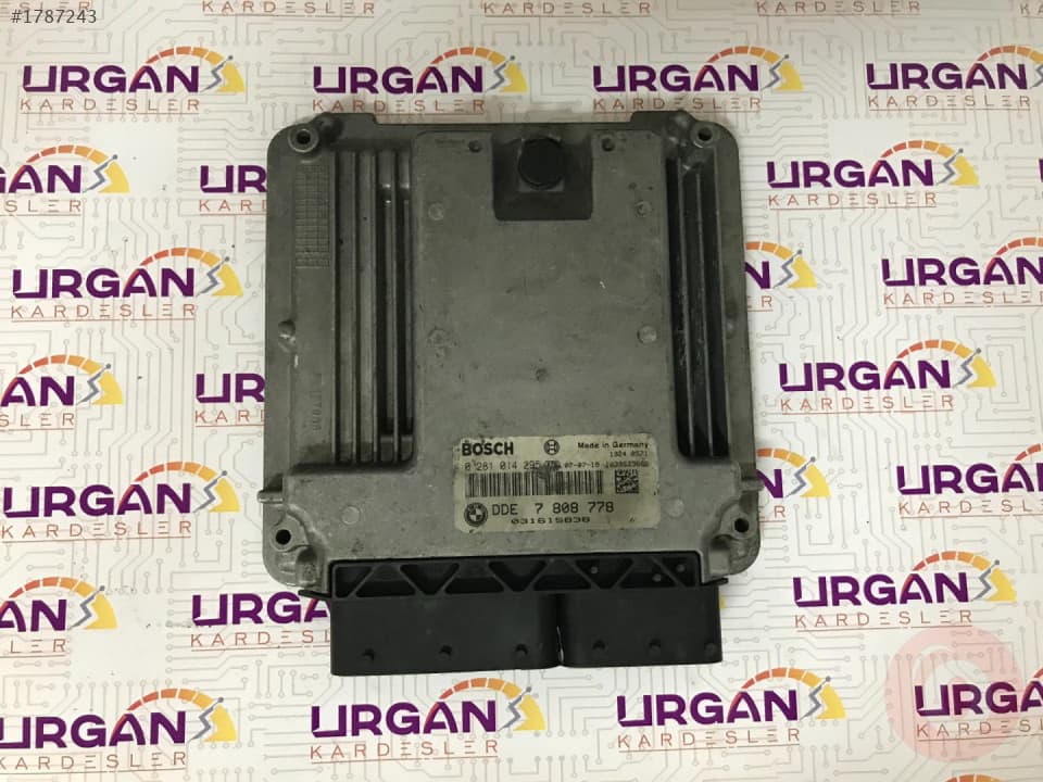 0281014295 7808778 MİNİ COOPER MOTOR BEYNİ BOSCH ECU