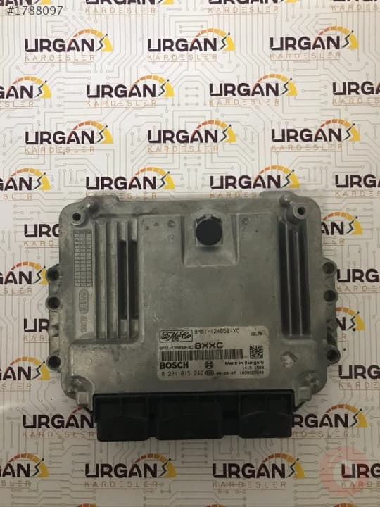 0281015242  8M51-12A650-XC FORD FOCUS MOTOR BEYNİ BOSCH ECU