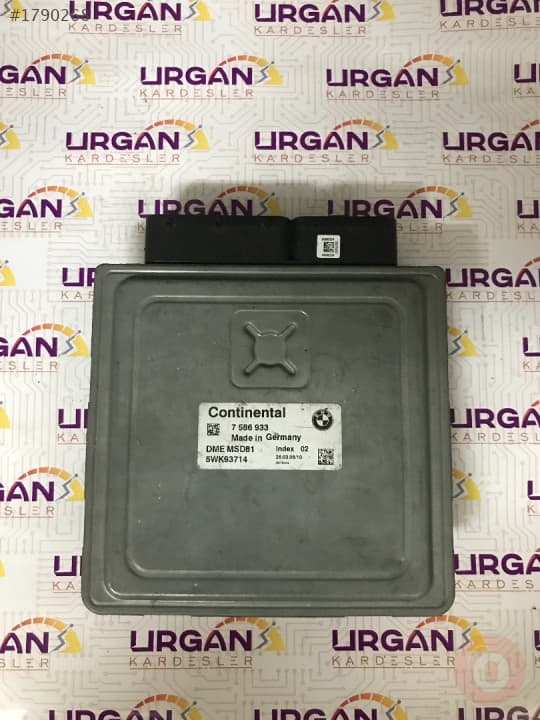 5WK93714 7586933 BMW 335İ MOTOR BEYNİ CONTINENTAL ECU
