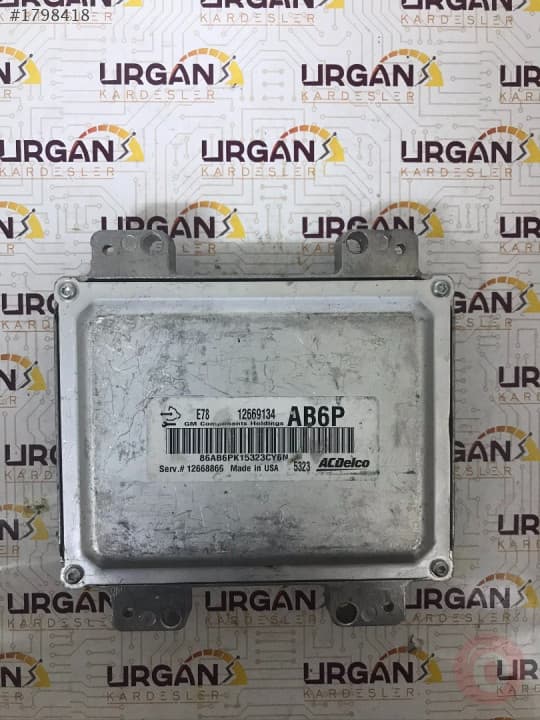 12269134 12668866 OPEL ASTRA ZAFİRA MOTOR BEYNİ ACDELCO ECU