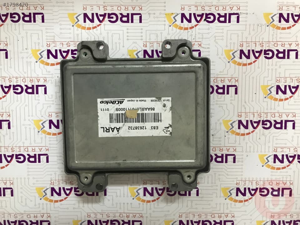 12638732 12636386 OPEL CORSA MOTOR BEYNİ DELPHI ECU
