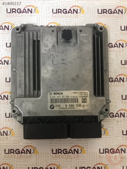 0281031921 8586532 BMW X5 MOTOR BEYNİ  BOSCH ECU
