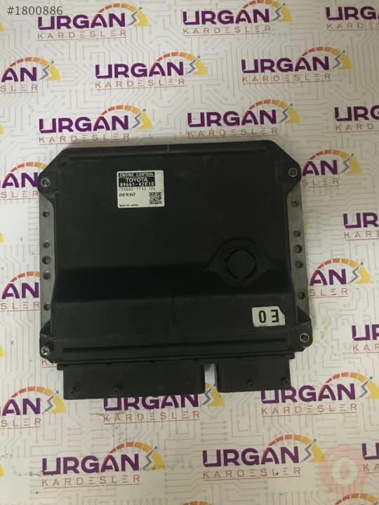 89661-42C10 175800-7743 TOYOTA RAV4 MOTOR BEYNİ  DENSO ECU