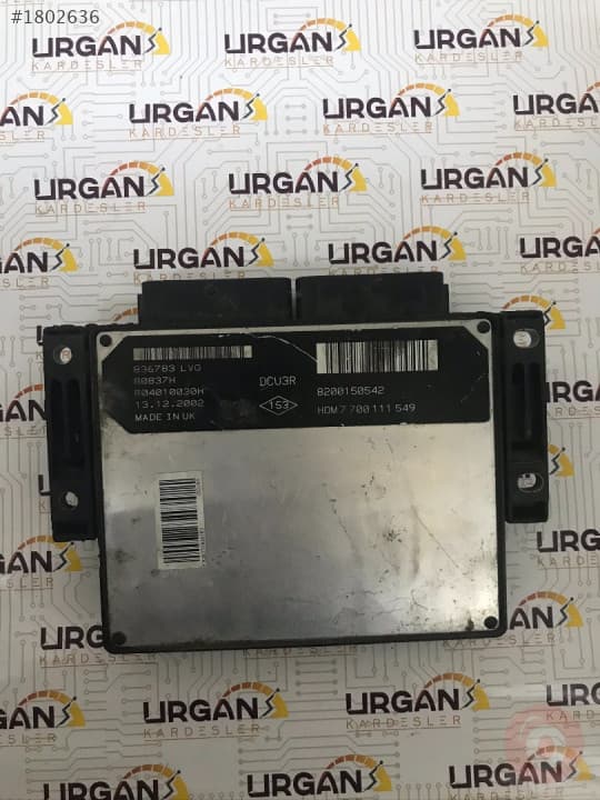 8200150542 HOM7700111549 RENAULT KANGOO MOTOR BEYNİ   LUCAS