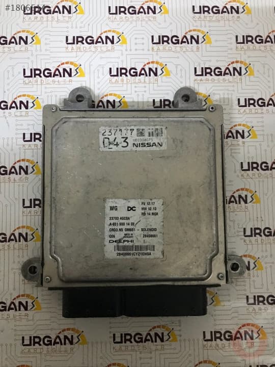 A6519001402 28408661 CRD3.N5 INFİNİTİ Q50 MOTOR BEYNİ DELPHI