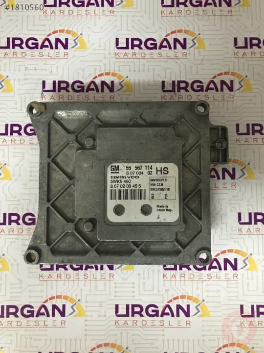 55567114HS 8070200455 SIMTEC 75.5 OPEL ASTRA MOTOR BEYNİ ECU