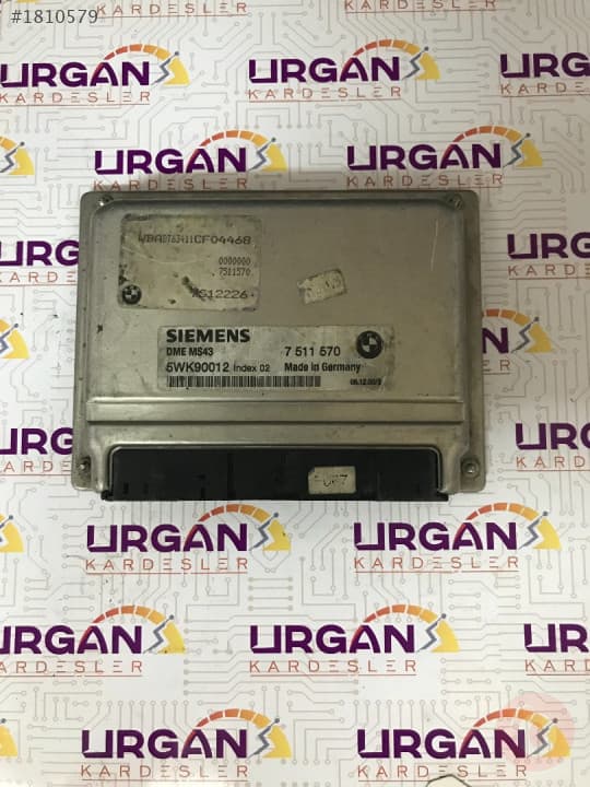 5WK90012 7511570 BMW E46 MOTOR BEYNİ SIEMENS ECU