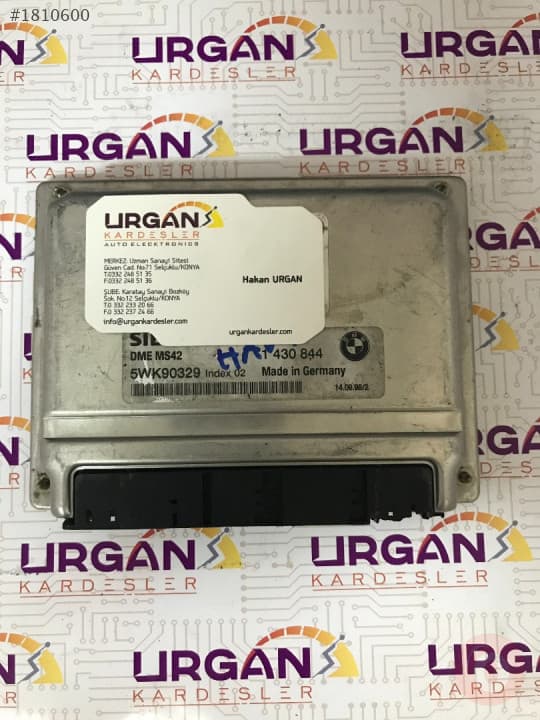 5WK93016 7533651 BMW 5 SERİSİ MOTOR BEYNİ SIEMENS ECU