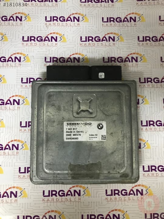 5WK98083 7561817 BMW 3 SERİSİ MOTOR BEYNİ SIEMENS ECU