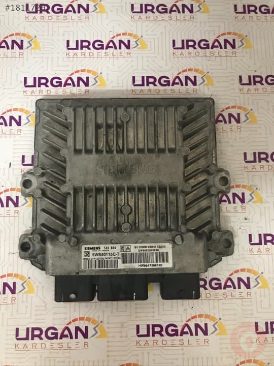 5WS40115C-T 9647568180 SID804 CİTROEN C3 C2 MOTOR BEYNİ