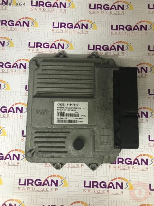 51847810 MJD6F3.F2 FORD KA MOTOR BEYNİ MAGNETI MARELLI ECU