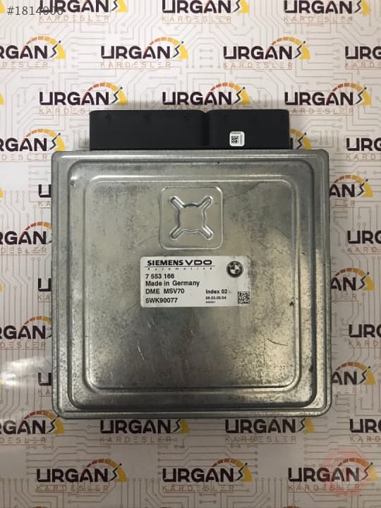 7553166 5WK90077 BMW5 SERİSİ MOTOR BEYNİ SIEMENS ECU