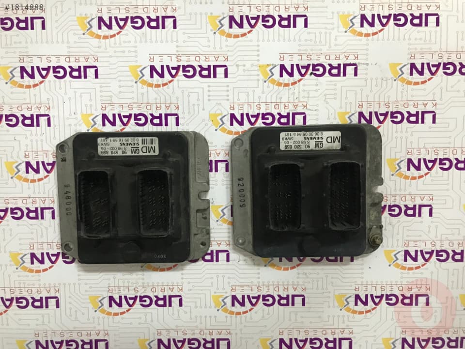 90520859 5WK9161 OPEL ASTRA MOTOR BEYNİ SIEMENS ECU