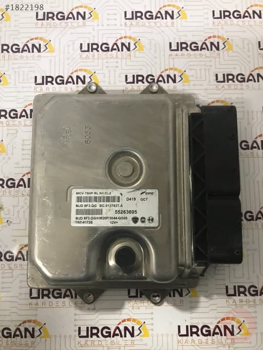 52263695 MJD8F3.QG FIAT FIORINO MOTOR BEYNI MAGNETİ MARELLİ