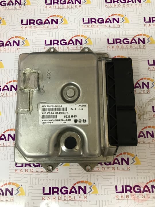 55263695 FIAT FIORINO MOTOR BEYNI  MAGNETI MARELLI  ECU