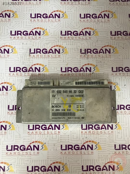 0265109512 0325456632 MERCEDES E-CLASS BOSCH ESP BEYNI