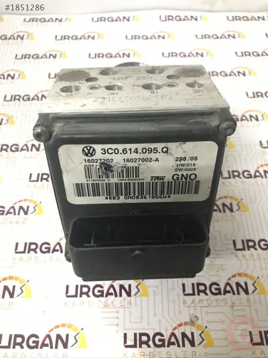 3C0614095Q 16027202 16027002-A V.W PASSAT ABS BEYNİ TRW