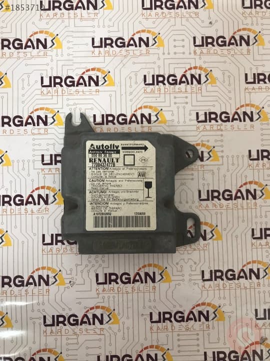 7700437477B 550803600 RENAULT MEGANE AİRBAG BEYNİ AUTOLIV