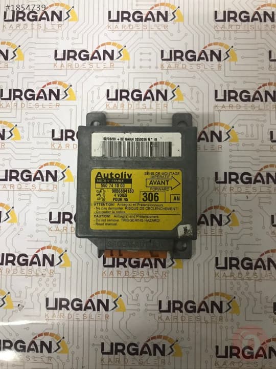 9636894180 550741000 PEUGEOT 306 AİRBAG BEYNİ AUTOLIV