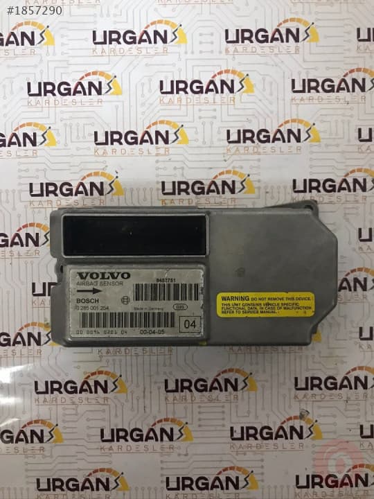 0285001254 9452751 VOLVO S60 & S70 AİRBAG BEYNİ BOSCH