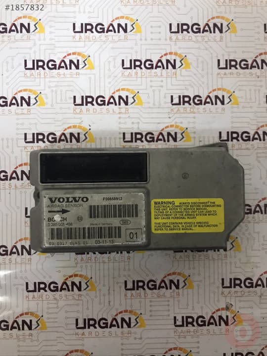 0285001456 P30658912 VOLVO S60 & S80 AİRBAG BEYNİ BOSCH
