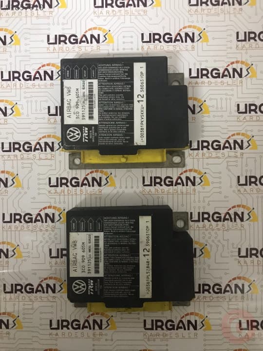 3C0909605M 391125 VW PASSAT  TRW AİRBAG BEYNİ