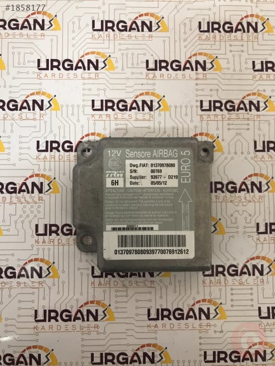 01370978080  FİAT DUCATO  TRW AİRBAG BEYNİ