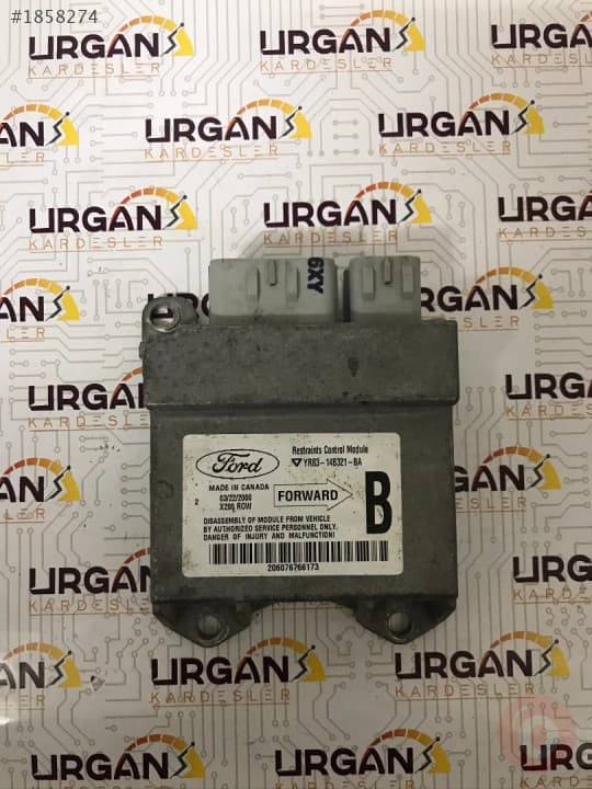 YR83-14B321-BA  JAGUAR S-TYPE AİRBAG BEYNİ VISTEON