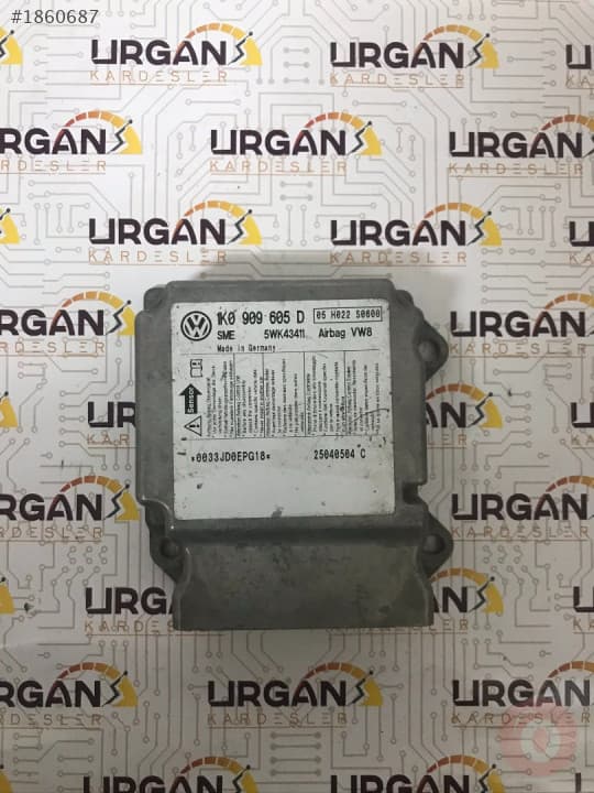 1K0909605D  Volkswagen Golf SIEMENS AİRBAG BEYNİ