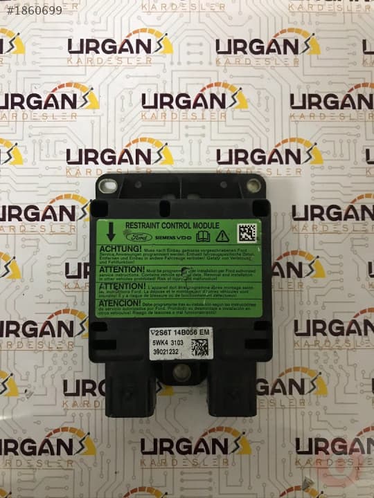 2S6T-14B056-EM  Ford FIESTA SIEMENS AİRBAG BEYNİ