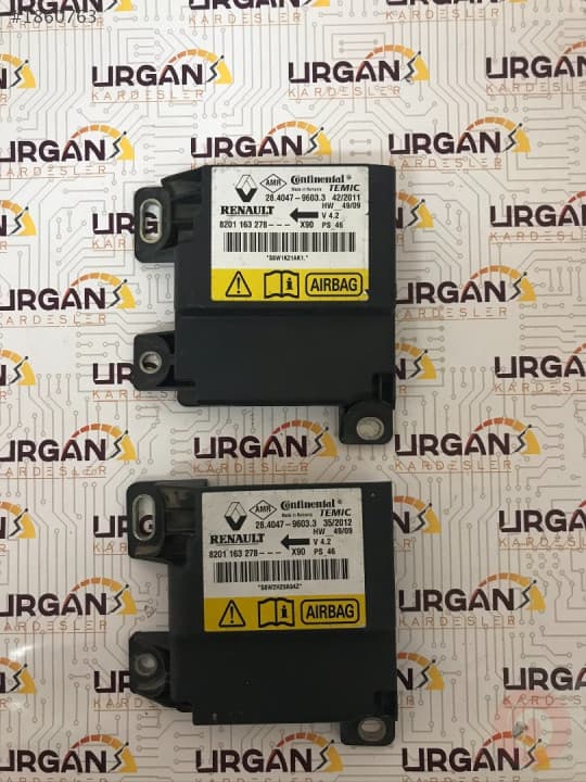 8201163278 28.4047-9603.3 DACİA LOGAN AİRBAG BEYNİ