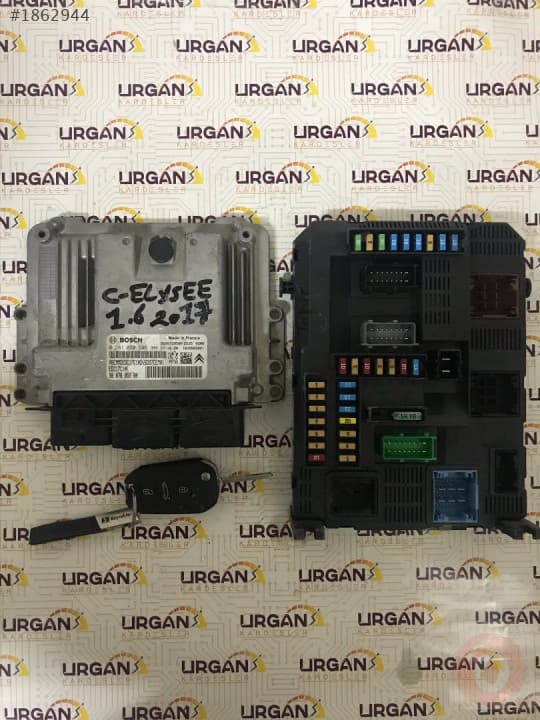 0281030546 9807885900 EDC17C10 PEUGEOT PARTNER BEYİN SETİ