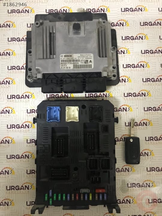 0281030546 9807885980 EDC17C10 PEUGEOT PARTNER BEYİN SETİ