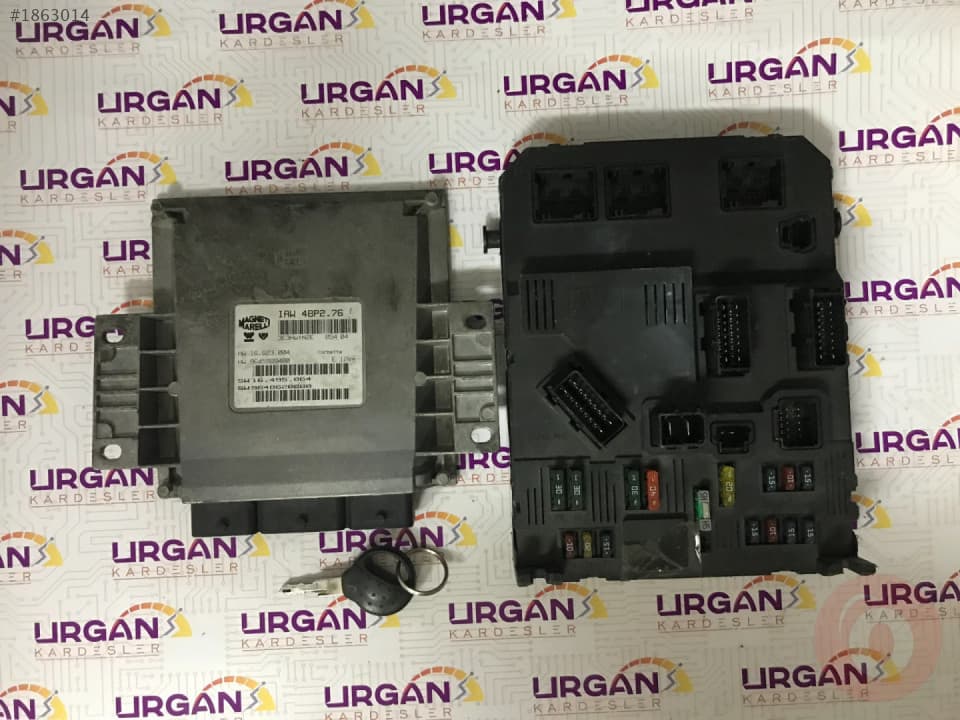 IAW48P276 16623004  PEUGEOT 206 BEYİN SETI MAGNETLI MARELLI