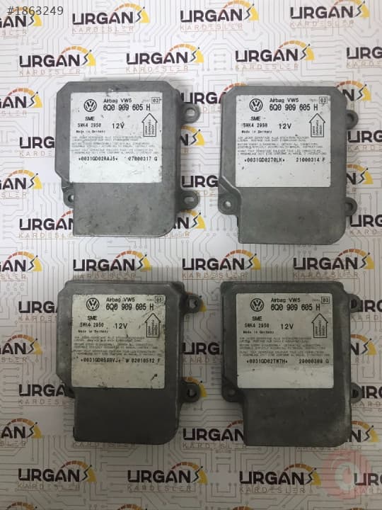 6Q0909605H 5WK42950  VW Golf  SIEMENS AİRBAG BEYNİ