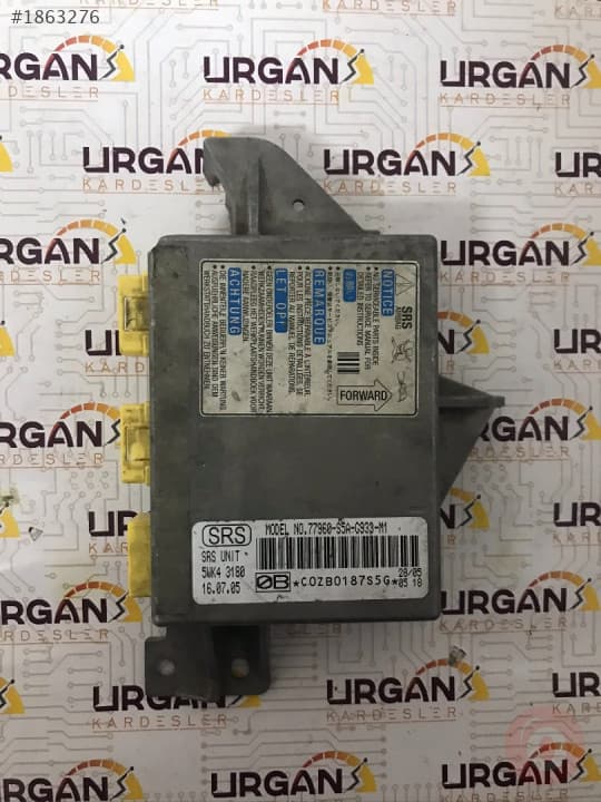 77960-S5A-G933-M1 5WK43180  HONDA CIVIC AİRBAG BEYNİ