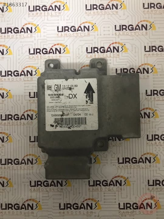 13170589DX 330518650  Opel Vectra  SIEMENS AİRBAG BEYNİ