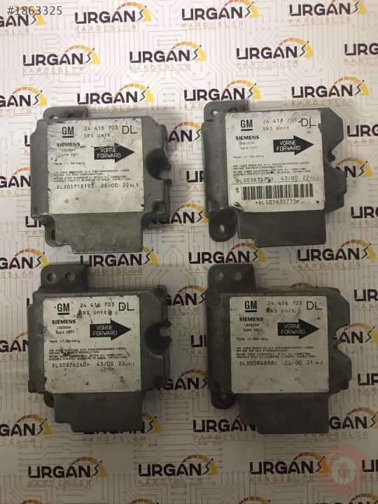 24416703DL 1923594  OPEL ASTRA SIEMENS AİRBAG BEYNİ